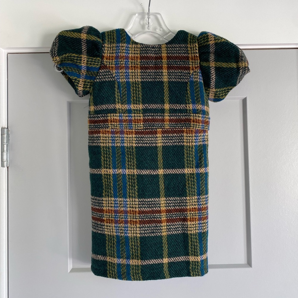 Ivy City Co Mini Holiday Plaid dress